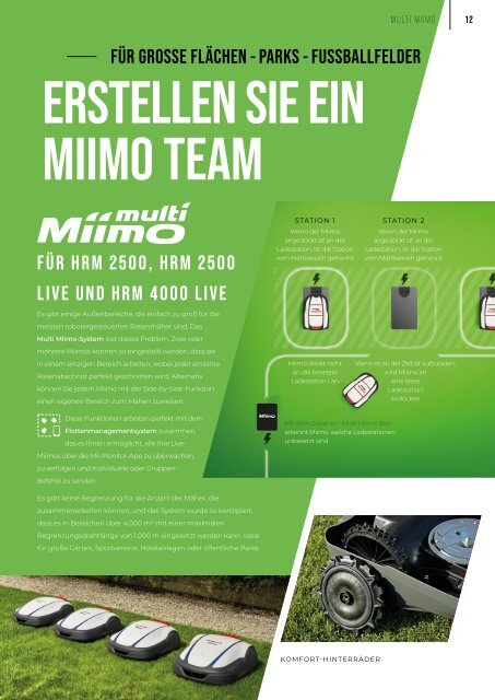 HONDA Mähroboter-Katalog 2024 - bei Deterding