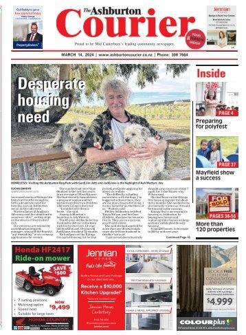 Ashburton Courier: March 14, 2024