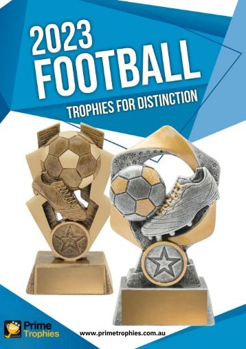 2023 Prime Trophies Football Catalogue