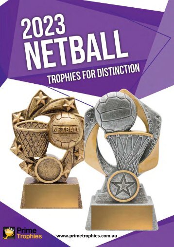 2023 Prime Trophies Netball Catalogue