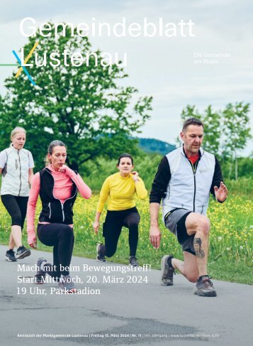 Gemeindeblatt Lustenau Nr. 11 | Freitag, 15. März 2024