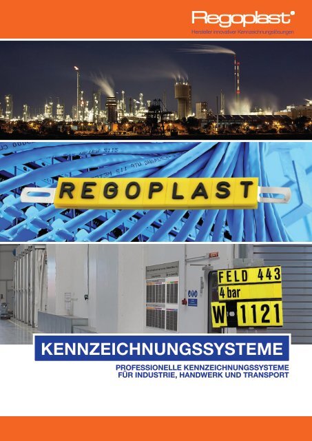 Regoplast Katalog Kennzeichnungssysteme
