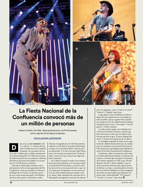 Billboard AR Marzo 2024