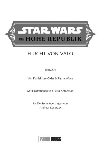 SW Die Hohe Republik – Flucht von Valo (LP)