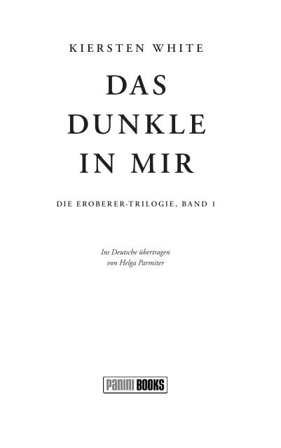 Das Dunkle in mir (Eroberer-Trilogie 1) (Leseprobe) YDWHITE001