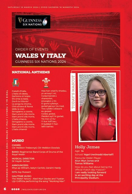 Wales vs Italy