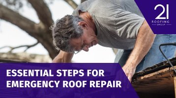 Navigating Stormy Skies: Essential Steps for Emergency Roof Repair