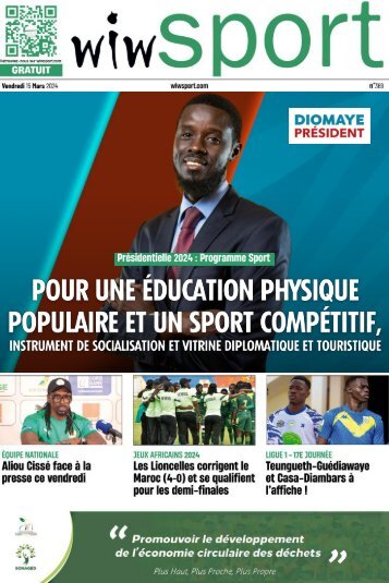 Journal wiwsport n369 - 15 mars 2024