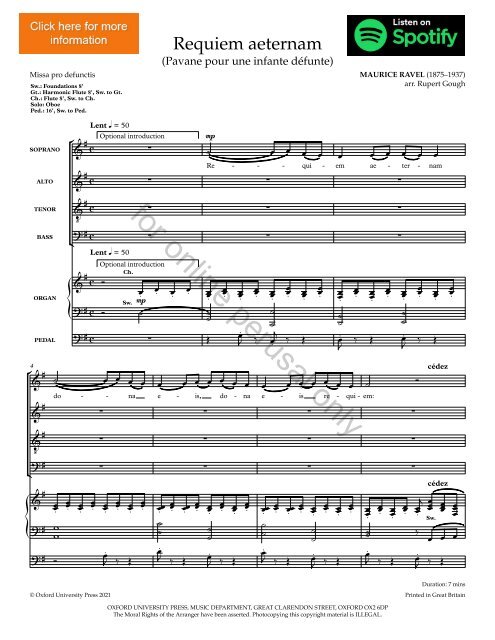 Ravel Gough Requiem Aeternam