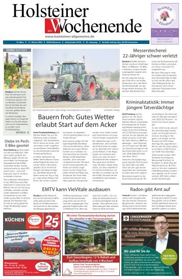 Holsteiner am Wochenende 11 2024