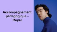 Accompagnement pédagogique pour la pièce Royal