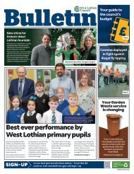 West Lothian Council Bulletin Spring 2024