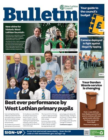 West Lothian Council Bulletin Spring 2024