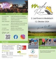 MedeRun, das Lauf-Event in Medebach