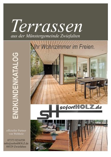 sofortHOLZ.de Terrassenkatalog