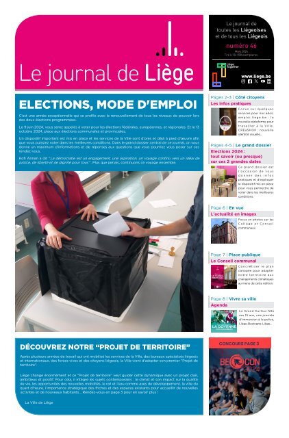 Journal de Liège 46 - mars 2024