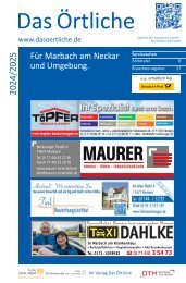 Marbach am Neckar und Umgebung ÖTB 24/25
