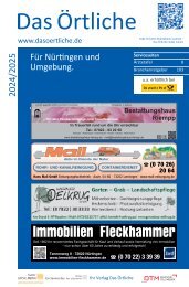 Nürtingen und Umgebung ÖTB 24/25