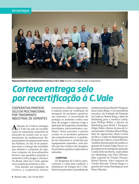 Revista C.Vale Janeiro/Fevereiro de 2024