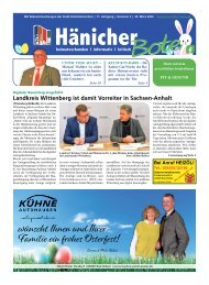 Hänicher Bote | März-Ausgabe 2024