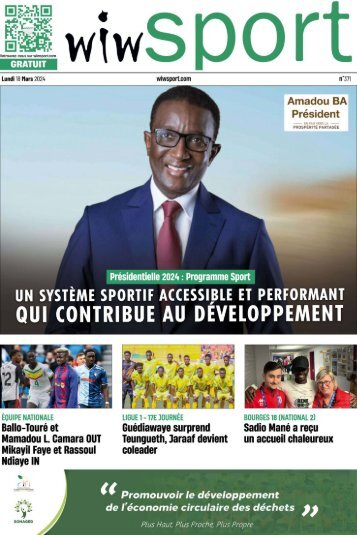 Journal wiwsport n371 - 18 mars 2024