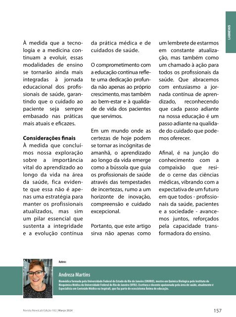 Revista Newslab Edição 182