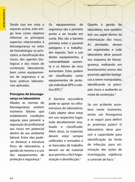 Revista Newslab Edição 182