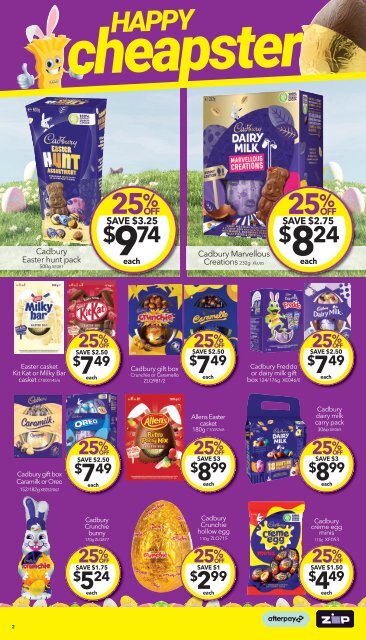 20th March Easter catalogue