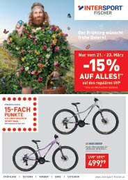 Oster-Flugblatt INTERSPORT Fischer