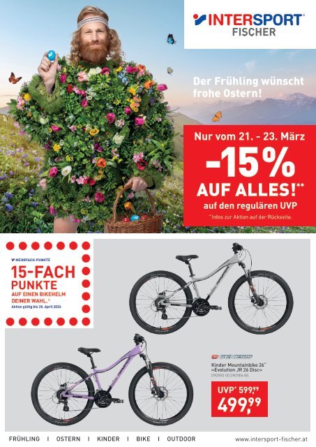 Oster-Flugblatt INTERSPORT Fischer