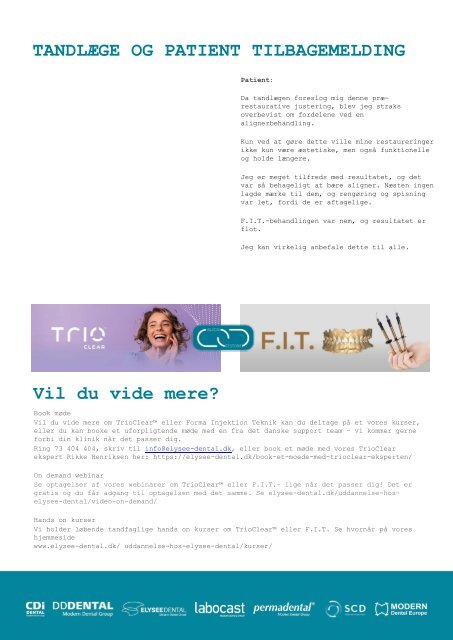 DK Caserapport FIT  TC - Taco Kwee