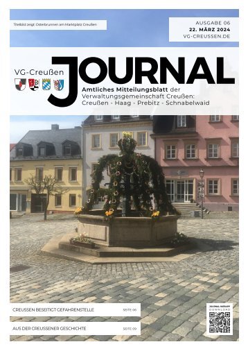 Creussen Journal - Ausgabe 22.03.2024