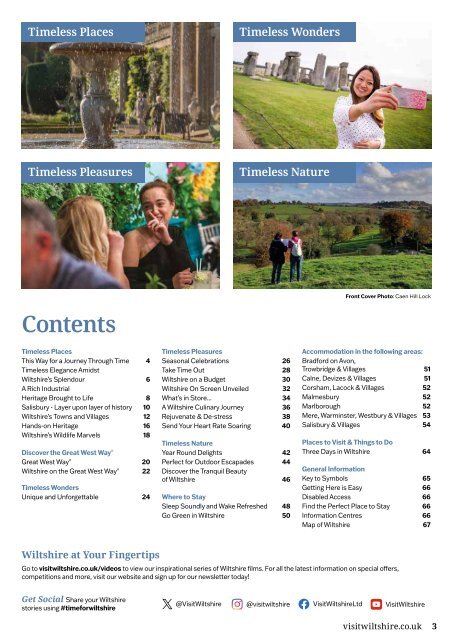 VisitWiltshire Visitor Guide 2024