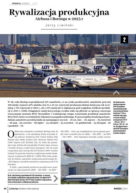 Lotnictwo Aviation International 3/2024 short
