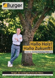 Holz im Garten Katalog 2024 / 1