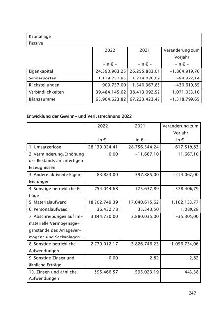 Beteiligungsbericht der StädteRegion Aachen zum Stichtag 31.12.2022