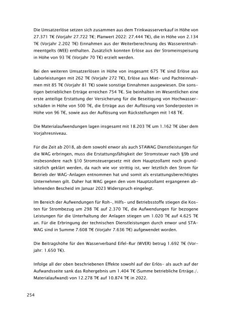 Beteiligungsbericht der StädteRegion Aachen zum Stichtag 31.12.2022