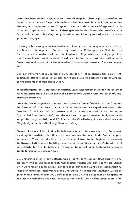 Beteiligungsbericht der StädteRegion Aachen zum Stichtag 31.12.2022