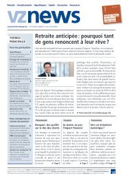 vz news, Suisse français, avril 2024, édition 140