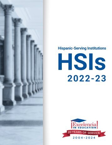 Hispanic-Serving Institutions (HSIs): 2022-23