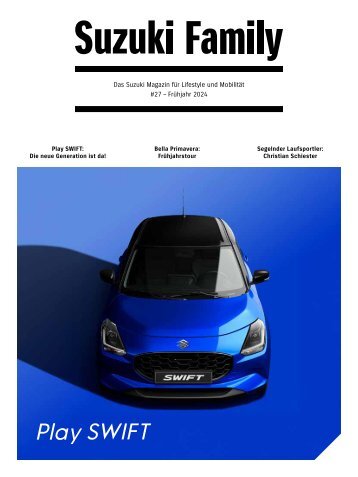 Suzuki Family Magazin Frühling 2024