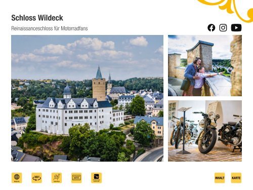 digitale interaktive Klick-Imagebroschüre Schlösserland Sachsen 2024