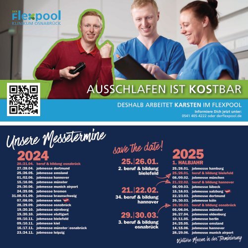 Das MesseMagazin zur beruf & bildung osnabrück 2024