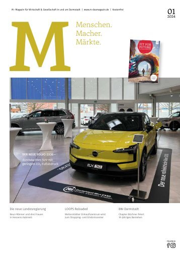 M das Magazin für Wirtschaft und Gesellschaft - Darmstadt No. 01 2024