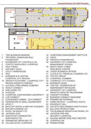#LiverpoolBizFair-2024-Floorplan-Workshops