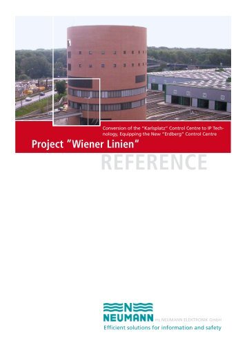 Project ”Wiener Linien“ - Neumann Elektronik