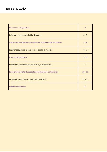 GP001 Enfermedad de Addison