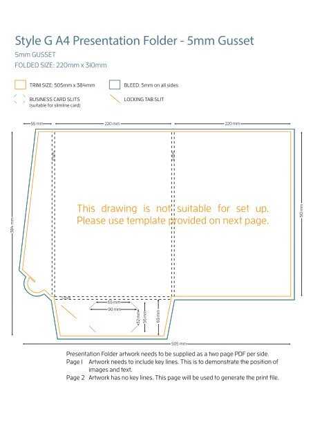 Presentation Folder Templates 2