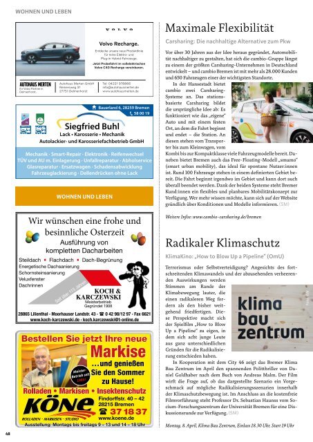 STADTMAGAZIN April 2024