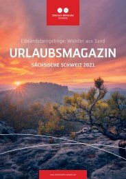 Urlaubsmagazin Sächsische Schweiz 2021